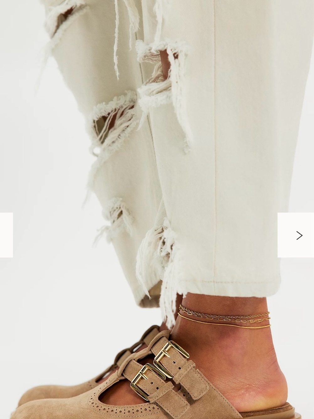 Free People Shoretown Mules size 10